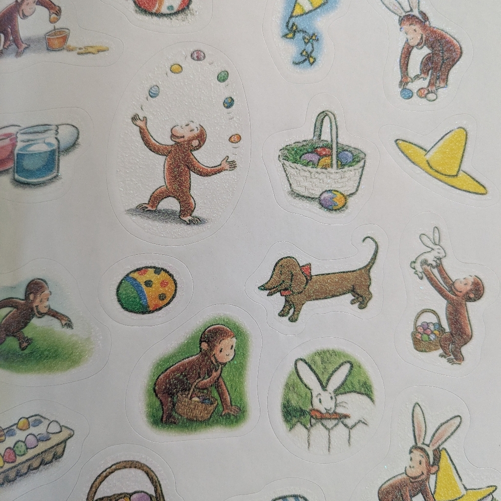 Curious George Happy Easter, Curious George Book by Margret Rey, H.A. - Picture 7 of 8